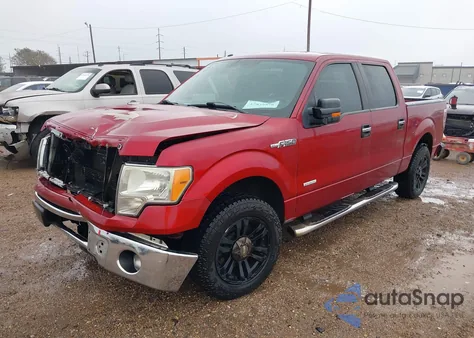 2013 Ford F-150 Xlt from USA, damaged, VIN 1FTFW1CT6DKE33269